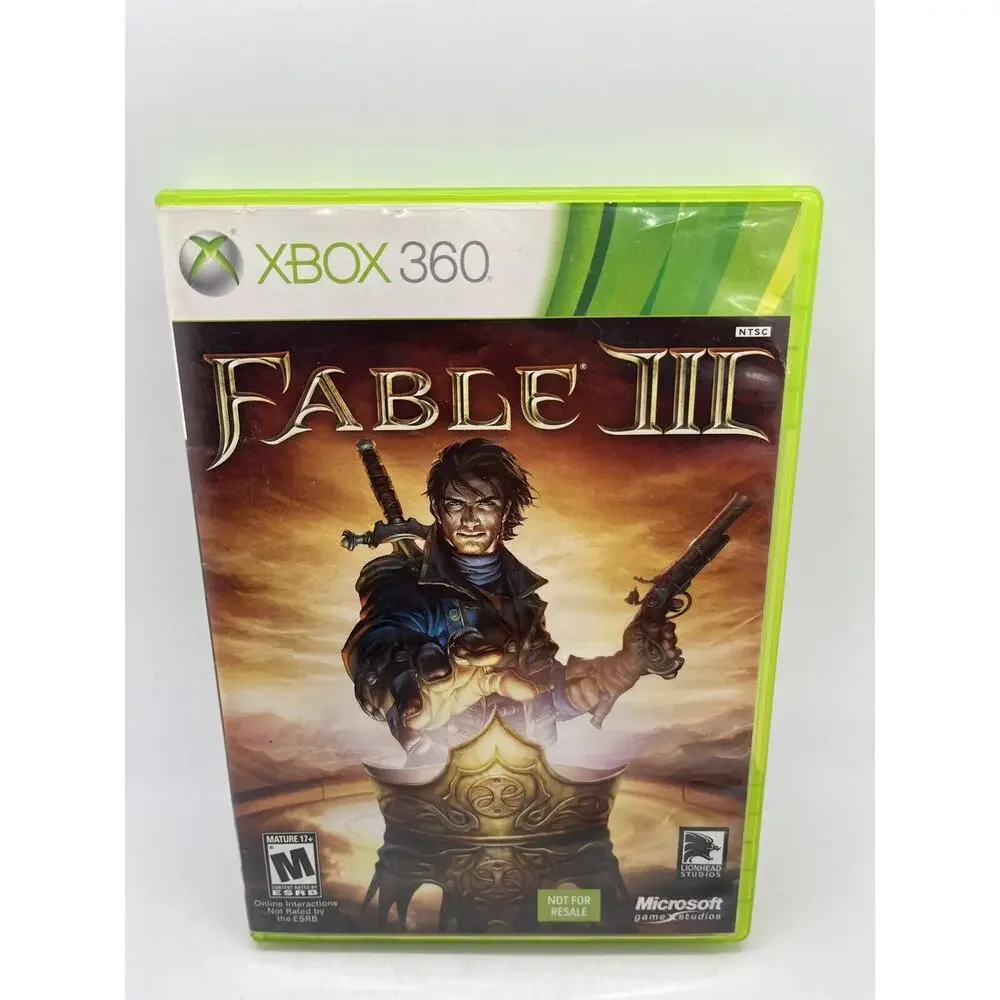 Fable III 3 Xbox 360 - Complete CIB - Tested